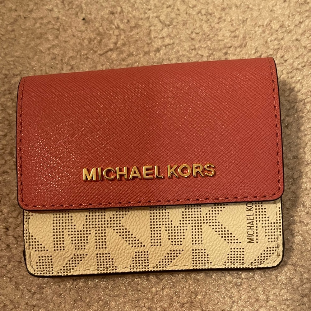 Michael Kors card case with id slot